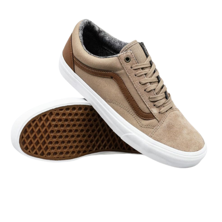 Vans Old Skool Canvas Sneakers In tan