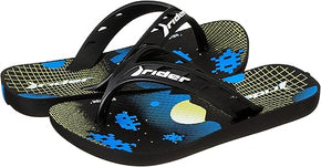 KID RIDER STREET JOY INF SLIPPEER /  BLACK/BLACK/BLUE