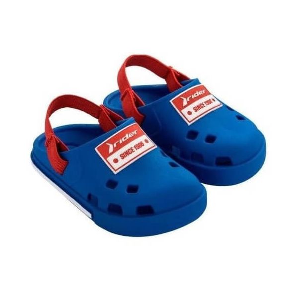 BABRIDERRIP BABUCH BABY SANDAL/NAVY/RED