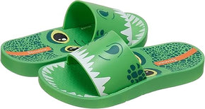 KID IPANEMA URBAN SLIDE K SLIPPER /  GREEN/WHITE/BLACK