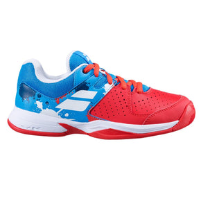 PULSION ALL COURT JR-Tomato Red/Blue Aster