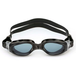 KAIMAN COMPACT FIT - SWIM GOGGLES - SMOKE - LENS - BLACK - SLIVER