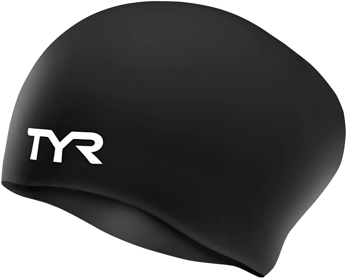 LONG HAIR SILCON CAP, BLACK, ALL