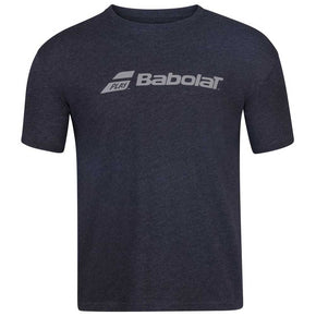 EXERCISE BABOLAT TEE MEN / Black/Black  Hthr