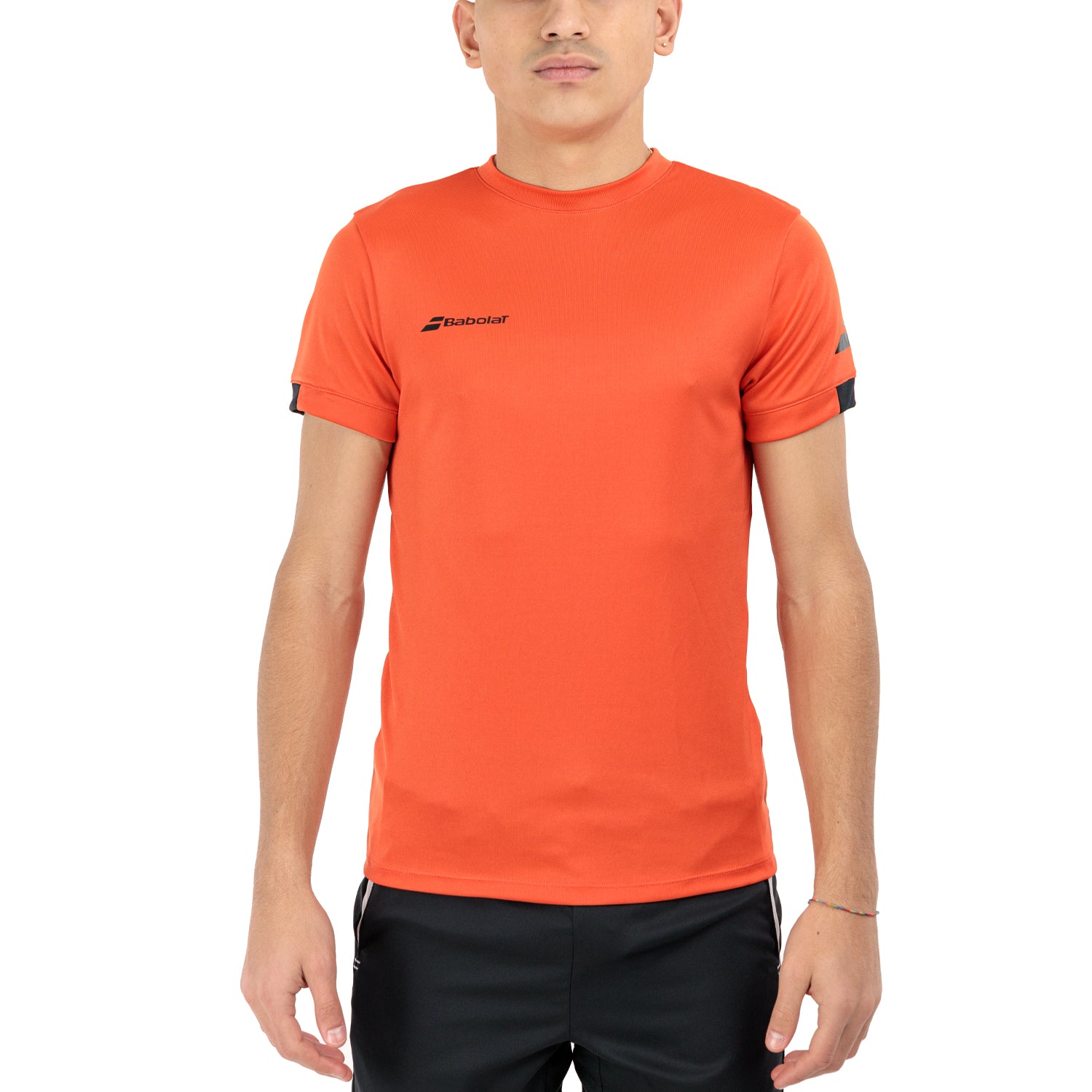 Play Crew Neck Tee Men/Fiesta Red