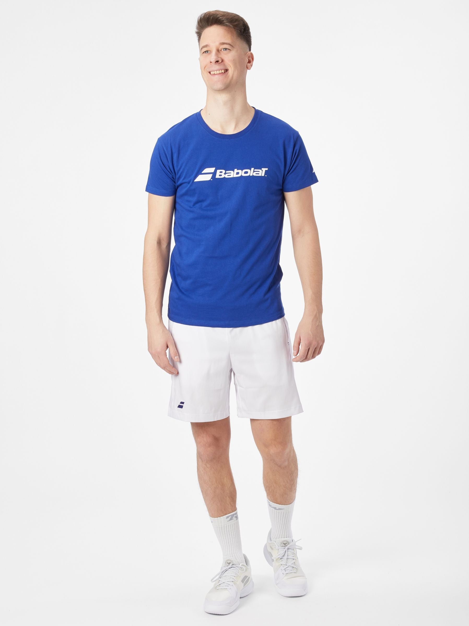 Exercise Babolat Tee Men/Dark blue