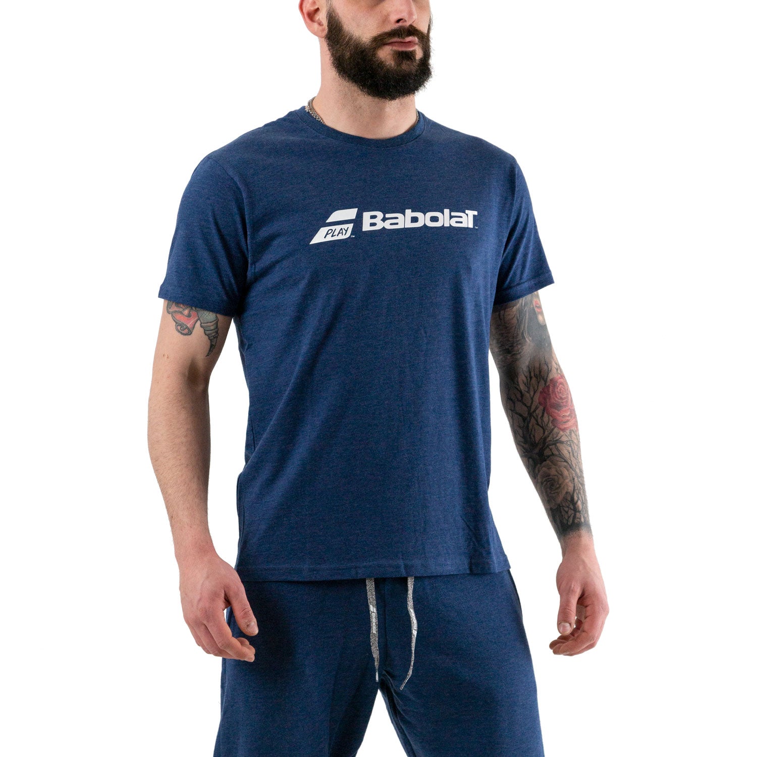 EXERCISE BABOLAT TEE MEN/Estate Blue Hthr
