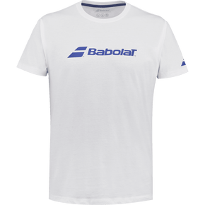 Exercise Babolat Tee Men/White