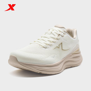 XTEP Women's Running Shoes Canvas White/Misty Brown110061-3