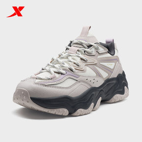 XTEP Women's Casual Shoes Shady Grey/Canvas White 320016-1