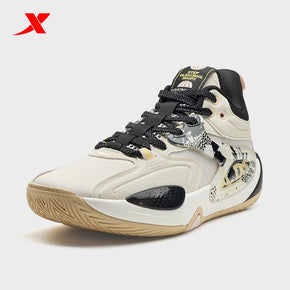 XTEP Men's basketball Shoes White Tea/Black210007-2
