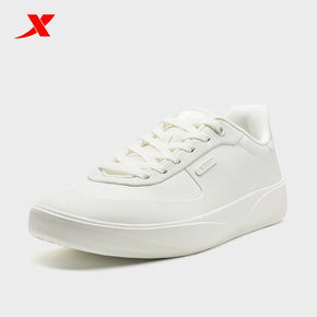 XTEP Men's Skateboarding Shoes Canvas White310011-1
