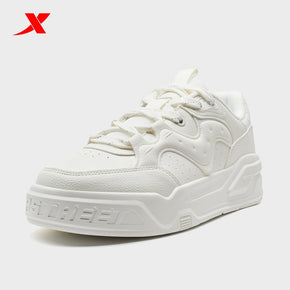 XTEP Men's Skateboarding Shoes Canvas White310037-1