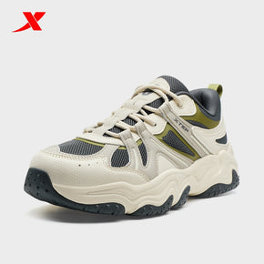 XTEP Volcano V2 Men's Casual Shoes White Tea/Apricot03/Carbon Blk320015-7