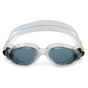 KAIMAN - SWIM GOGGLES - SMOKE - TRANSPARENT - BLACK