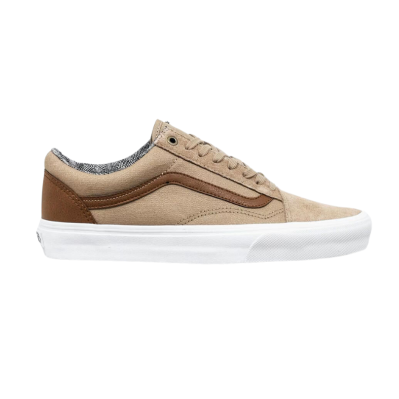Tan canvas vans discount